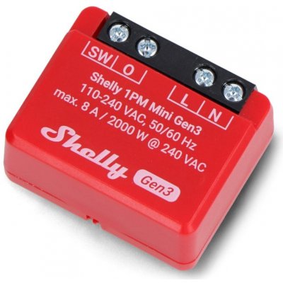 Shelly Plus 1PM Mini Gen3 – Sleviste.cz