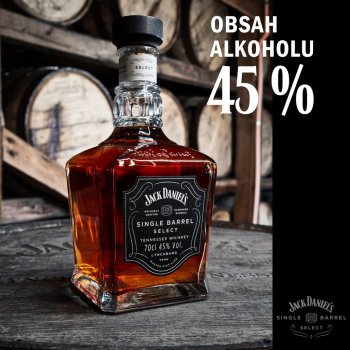 Jack Daniel's Single Barrel 45% 0,7 l (holá láhev)