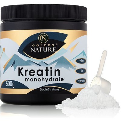 Golden Nature Kreatin Monohydrát 500 g – Hledejceny.cz