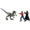 Mattel Jurský Svět Extreme Damage Owen a Velociraptor
