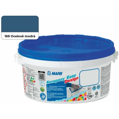 Mapei Kerapoxy Easy Design 169 ocelově modrá (1,5kg) – Hledejceny.cz