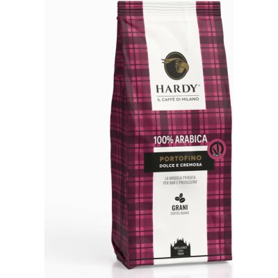 Hardy Coffee Beans Portofino 100% Arabica zrnková 1 kg – Hledejceny.cz