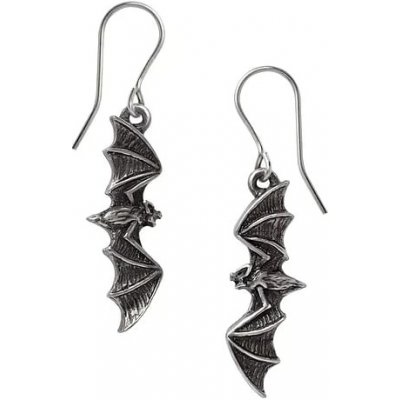 Alchemy Gothic náušnice Netopýr E470