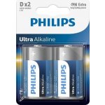 Philips Ultra Alkaline D 2ks LR20E2B/10 – Zboží Živě