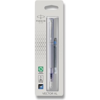 Parker Vector XL Blue plnicí pero hrot M 15022159765