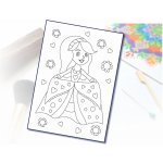 Radost v písku Šablona na pískování princezna A5 148 x 210 mm – Zboží Dáma