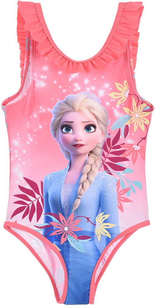 Sun City Dívčí plavky Frozen 2 Ledové království Elsa tmavě růžové |  Srovnanicen.cz