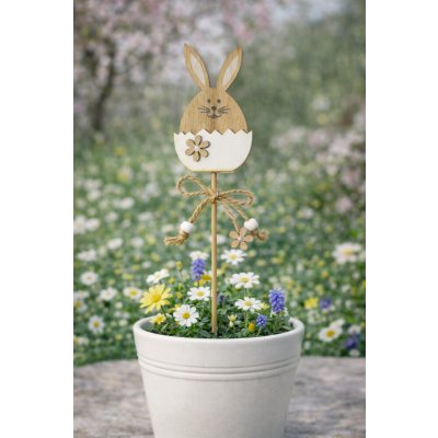 Zajíc zápich dřevo 4,5/31cm – Hledejceny.cz