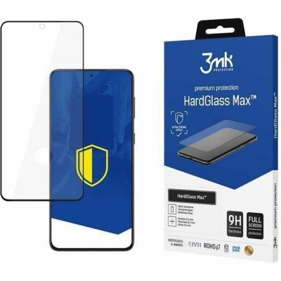 3mk HardGlass Max - ochranné sklo pro Samsung Galaxy S21 Ultra 5G - Černá KP20989 – Zbozi.Blesk.cz