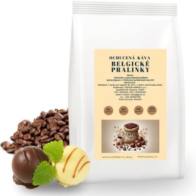 Haniell Káva Belgické pralinky Arabica mletá 100 g – Zboží Dáma