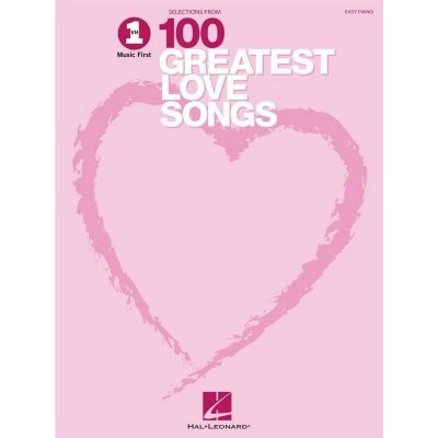 VH1's 100 Greatest Love Songs noty na snadný klavír – Hledejceny.cz