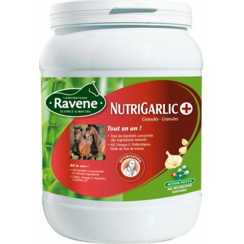 RAVENE Doplněk stravy pro koně a poníky česnek Nutrigarlic 900 g