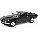 Welly 1969 Ford Mustang Boss 429 Černá 1:24 – Sleviste.cz