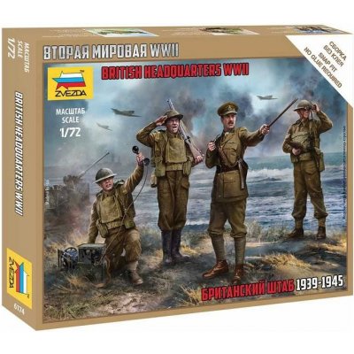 Zvezda figurky - British Headquarter (1:72) – Hledejceny.cz