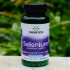 Vitamín a minerál Swanson Selenium L-selenomethionine 100 mcg 200 kapslí