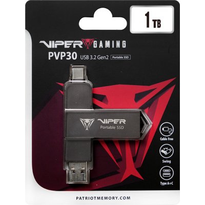 Patriot Viper Portable PVP30 1TB, PVP301TB28UDG – Zboží Mobilmania