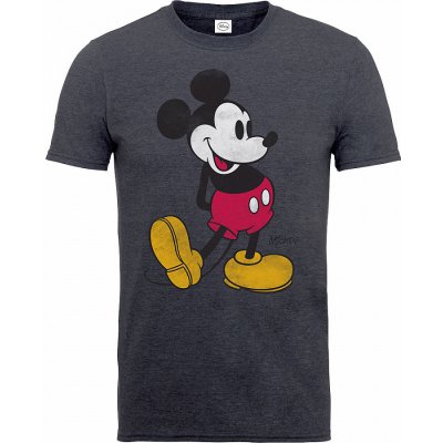 Mickey Mouse tričko Mickey Mouse Vintage Grey – Zboží Mobilmania