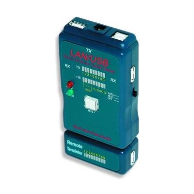 Gembird NCT-2 Ethernet kabel tester pro UTP, STP, USB – Zbozi.Blesk.cz