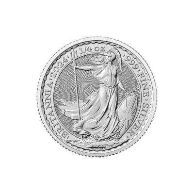 The Royal Mint stříbrná mince Britannia 2024 Charles 1/4 oz – Zbozi.Blesk.cz