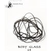 Výroba nástrahy Tommi-Fly BODY GLASS černá BG14