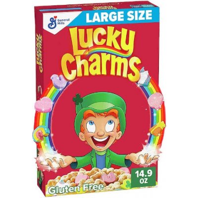 Lucky Charms cereálie s kousky marshmallows 300 g – Zboží Dáma