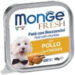 Monge Dog Fresh Adult kousky s kuřecím 100 g – Hledejceny.cz
