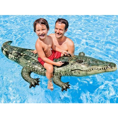 Intex 57551 nafukovací sedátko aligátor – Zboží Mobilmania