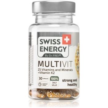 Swiss Energy Multivit pomalu rozpustné kapsle 30 kapslí