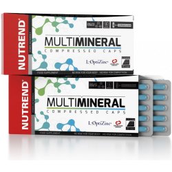 Nutrend MULTIMINERAL COMPRESSED CAPS 60 kapslí