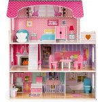 Mamido Tilli Třípatrový 8 ks nábytku 70 cm růžový – Zboží Dáma