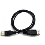 C-TECH CB-USB2AA-3-B USB A-A, prodlužovací, 1,8m, černý – Hledejceny.cz