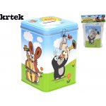 KRTEK Pokladnička Krteček 15cm set kasička se zámkem a klíčky kov – Zboží Mobilmania