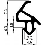 Trelleborg Těsnění do oken ALUPLAST, 400m – Zboží Mobilmania