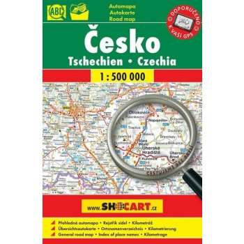 Česko 1:500 000 cestujeme bez brýlí SC