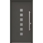 ARON vchodové dveře 3151-1 antracit 100 x 210 cm P – Hledejceny.cz