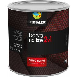 Primalex 2v1 na kov modrá 0,75L