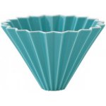 Origami Dripper keramický S tyrkysový – Sleviste.cz
