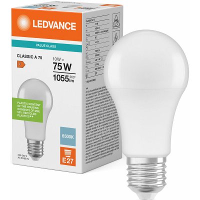 LEDVANCE Žárovka LED Classic A 75 V 10W 865 Frosted E27 – Hledejceny.cz