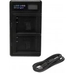 Extensilo USB DUÁLNÍ nabíječka baterie Panasonic DMW-BLE9 – Sleviste.cz