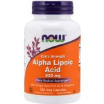 Now Foods Foods ALA kyselina alfa lipoová Extra Strength 600 mg 120 rostlinných kapslí – Hledejceny.cz
