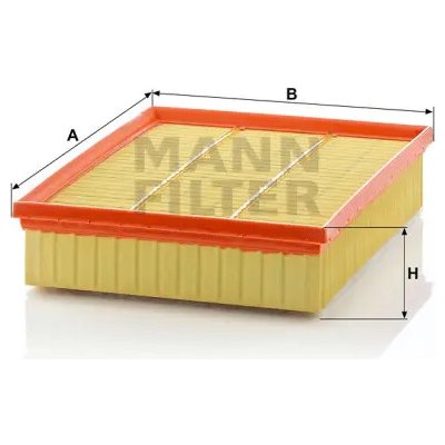 MANN FILTER Vzduchový filtr C 29 198/1 – Hledejceny.cz