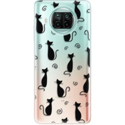 iSaprio Cat pattern 05 Xiaomi Mi 10T Lite černé