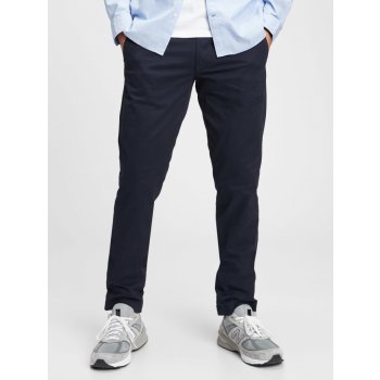 Gap kalhoty modern khakis slim fit Flex Tmavě modrá