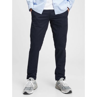 Gap kalhoty modern khakis slim fit Flex Tmavě modrá – Zboží Mobilmania