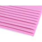 Pěnová guma Samolepicí Moosgummi 20x30 cm - 2ks Barva: sv. růžová – Hledejceny.cz