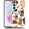 Pouzdro a kryt na mobilní telefon Samsung Picasee Ultimate Case Samsung Galaxy A35 5G Frenchies