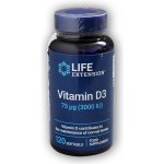 Life Extension Vitamin D3 3000IU 120 tobolek – Hledejceny.cz