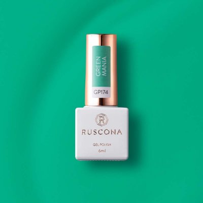 Ruscona gel lak GREEN MANIA 174 6 ml – Zboží Dáma