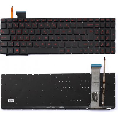 Klávesnice Asus ROG GL552 GL552VX GL752VW - CZ (český) – Zboží Živě