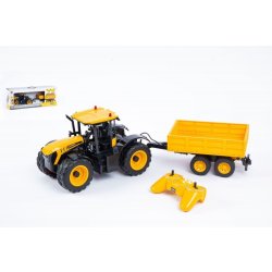 RC model Double Eagle Traktor JCB Fastrac na dálkové ovládání se sklápěcím valníkem 2.4GHz RTR 1:16